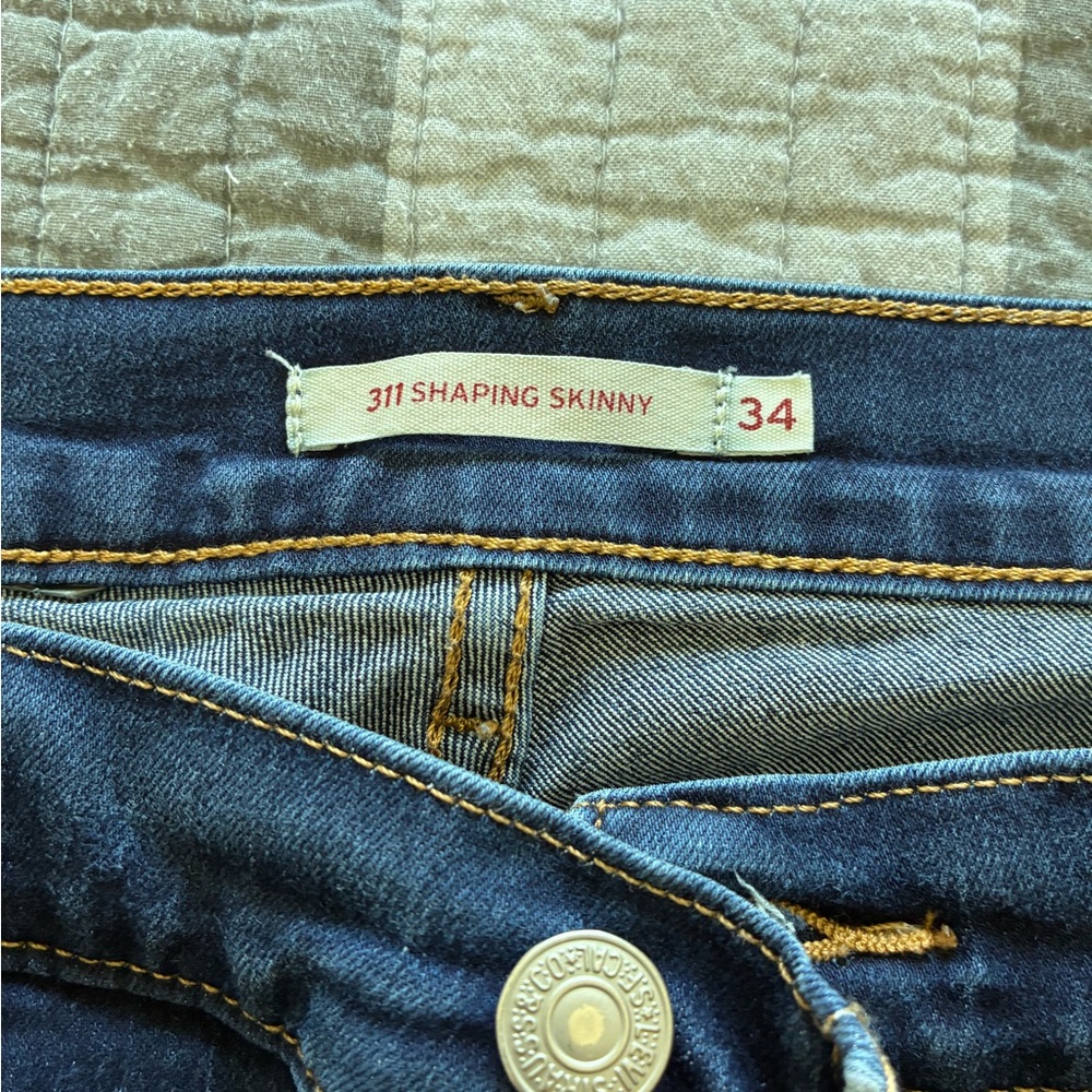 Levi's Women's 311 Shaping Skinny Jeans - Dark Blue